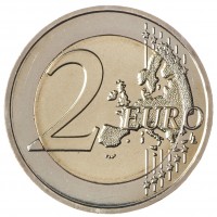 Монета Монако 2 евро 2007 Грейс Келли