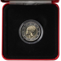 Монета Монако 2 евро 2007 Грейс Келли