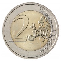 Монета Литва 2 евро 2022 Эразмус