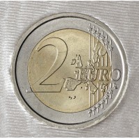 Монета Ватикан 2 евро 2006 500 лет папской швейцарской гвардии (буклет)