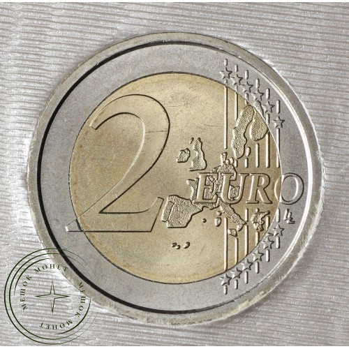 Ватикан 2 евро 2006 500 лет папской швейцарской гвардии (буклет)