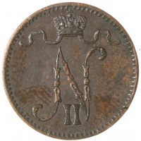 Монета 1 пенни 1900