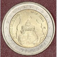 Монета Ватикан 2 евро 2004 75 лет образования Государства Ватикан (буклет)