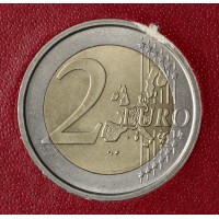 Монета Ватикан 2 евро 2004 75 лет образования Государства Ватикан (буклет)