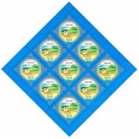 Марки 300-летие добровольного вхождения Хакасии в состав Российского государства Лист 2007