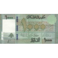 Банкнота Ливан 1000 ливров 2011