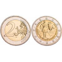 Монета Греция 2 евро 2015 Спиридон Луис