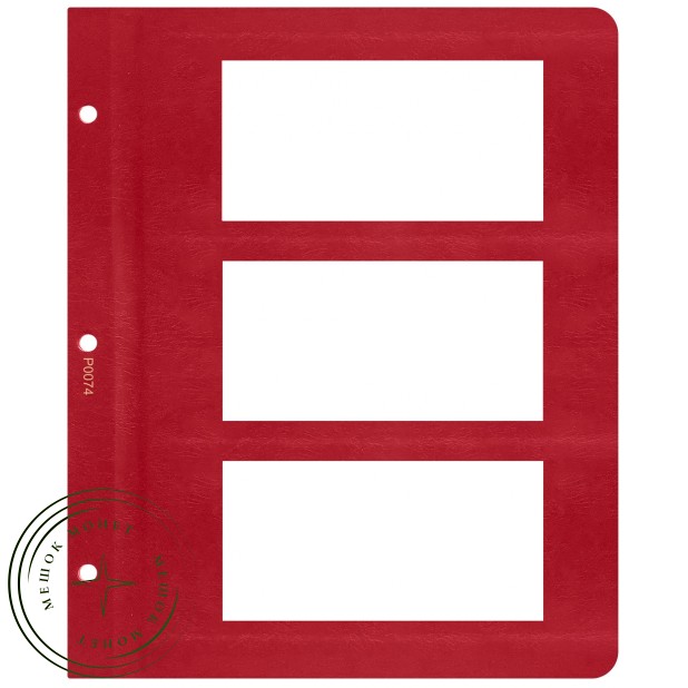 Универсальный лист для жетонов Российской Федерации в альбом КоллекционерЪ — 937045780