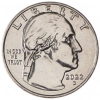 США 25 центов 2022 Нина Отеро-Уоррен
