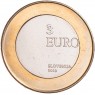 Словения 3 евро 2019 100 лет реинтеграции Прекмурья