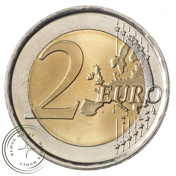 Бельгия 2 евро 2011 100 лет международному женскому дню