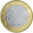 Словения 3 евро 2025 Новая Горица