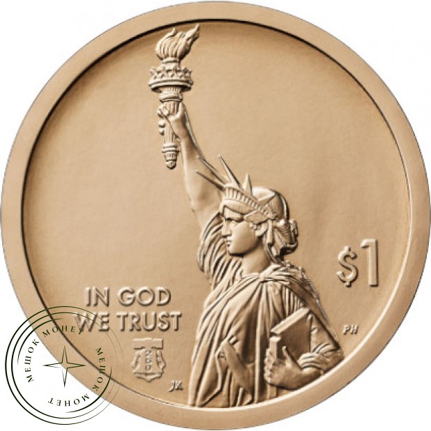 США 1 доллар 2026 Крэй-1 суперкомпьютер -  Висконсин