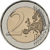 Монета Испания 2 евро 2025 Саламанка