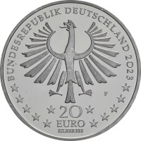Монета Германия 20 евро 2023 Ганс им Глюк