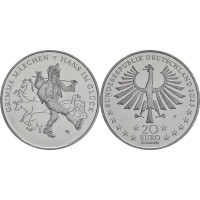 Монета Германия 20 евро 2023 Ганс им Глюк