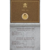 Ватикан 2 евро 2011 XXVI День молодежи в Мадриде (буклет)
