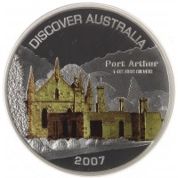 Монета Австралия 1 доллар 2007 Порт Артур