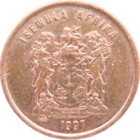 ЮАР 1 цент 1997