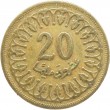 Тунис 20 миллим 1960