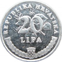 Монета Хорватия 20 лип 2017
