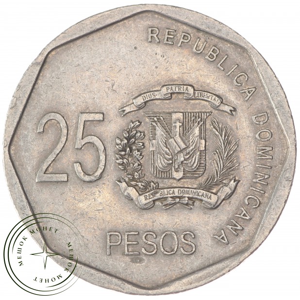 Доминиканская республика 25 песо 2005