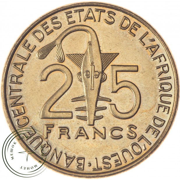 Западно-Африканский союз 25 франков 2011