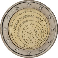 Монета Словения 2 евро 2023 Йосип Племель