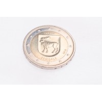 Монета Латвия 2 евро 2018 Земгале