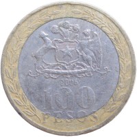 Чили 100 песо 2006