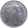 Новая Зеландия 10 центов 2002