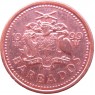 Барбадос 1 цент 1999
