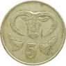 Кипр 5 центов 1983