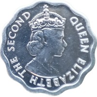 Монета Белиз 1 цент 2007