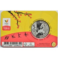 Монета Бельгия 5 евро 2020 Команда Бельгии (Буклет)