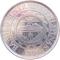 Монета Филиппины 1 песо 2015