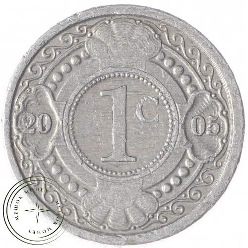 Антильские острова 1 цент 2005 — 35272163-1