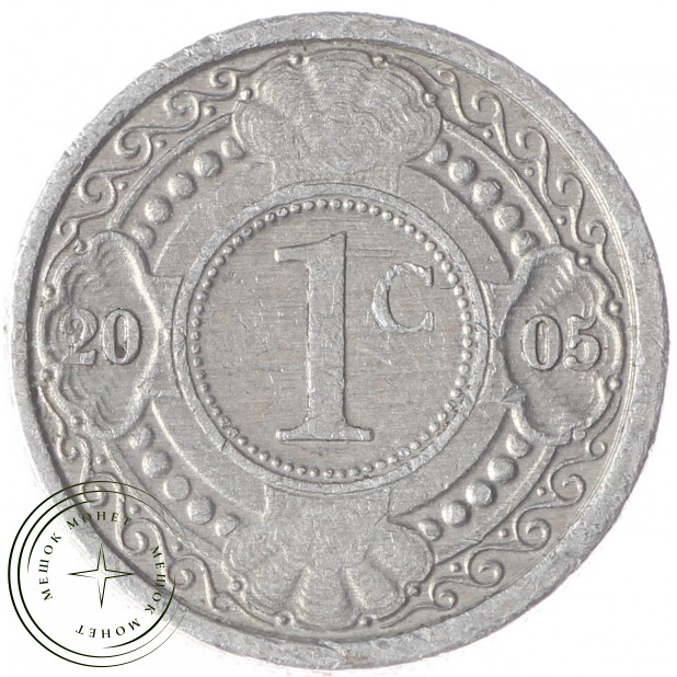 Антильские острова 1 цент 2005
