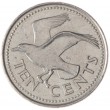 Барбадос 10 центов 2000