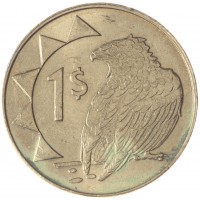 Монета Намибия 1 доллар 2006