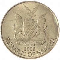 Монета Намибия 1 доллар 2006