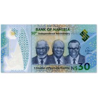 Банкнота Намибия 30 долларов 2010