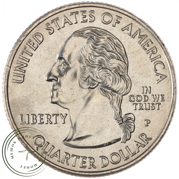 США Набор 25 центов Штаты 56 монет