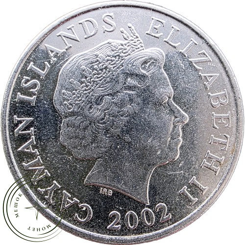 Каймановы острова 25 центов 2002