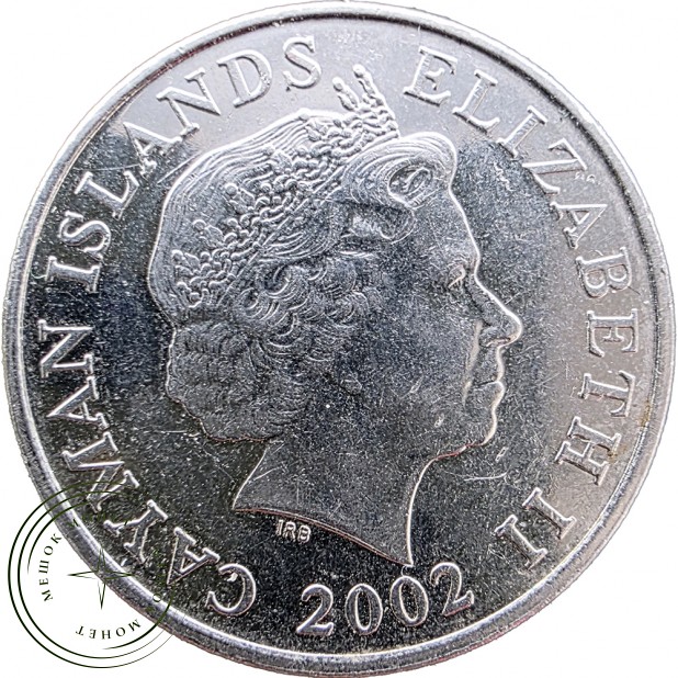 Каймановы острова 25 центов 2002 — 937032354