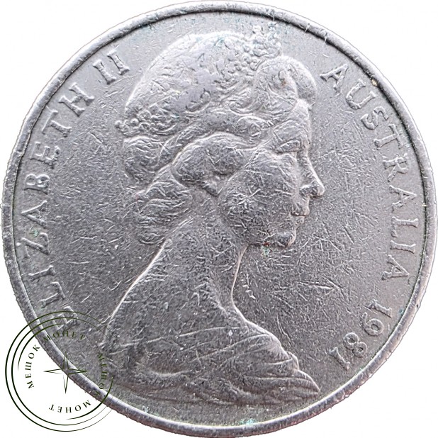 Австралия 20 центов 1981 — 937046722