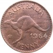 Австралия 1 пенни 1964