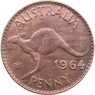 Австралия 1 пенни 1964 — 937046723