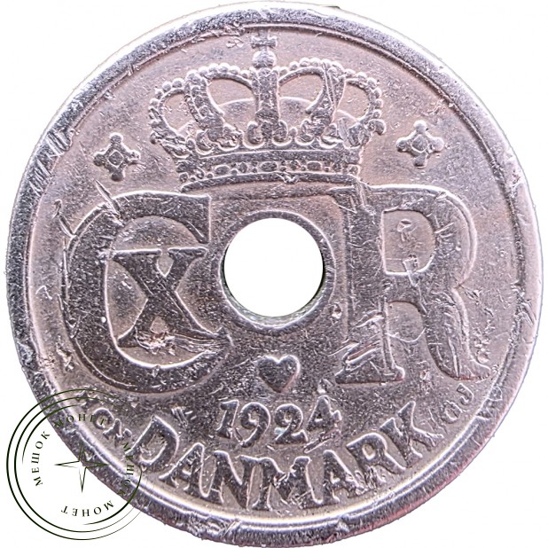 Дания 10 эре 1924 — 93701350