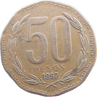 Чили 50 песо 1997